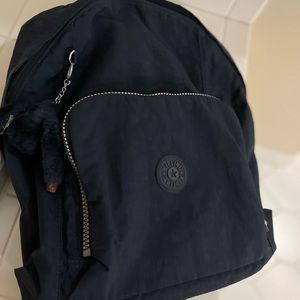 Navy Kipling backpack - excellent condition.
